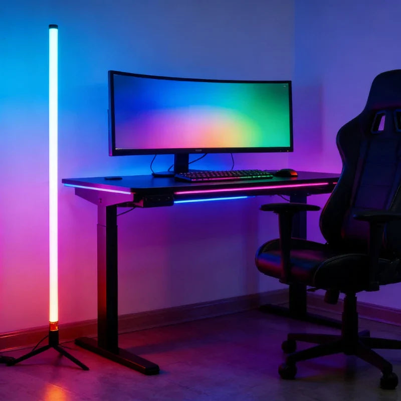 Kolorowa Lampa LED do Kąta