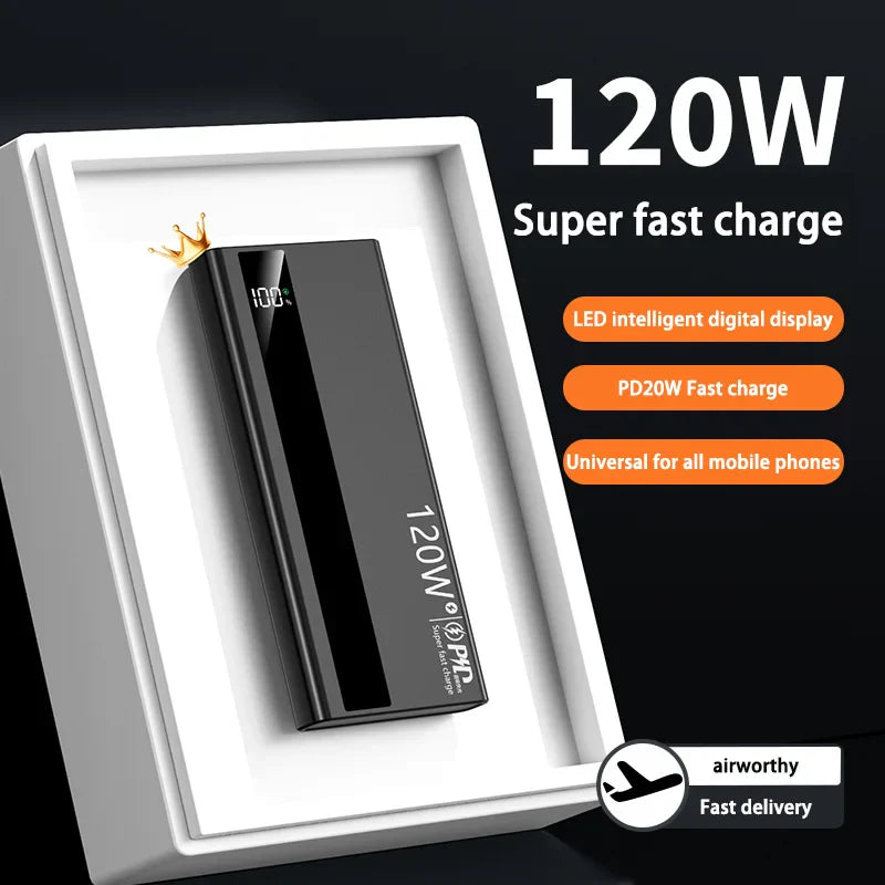 Mega Mocny PowerBank 120W