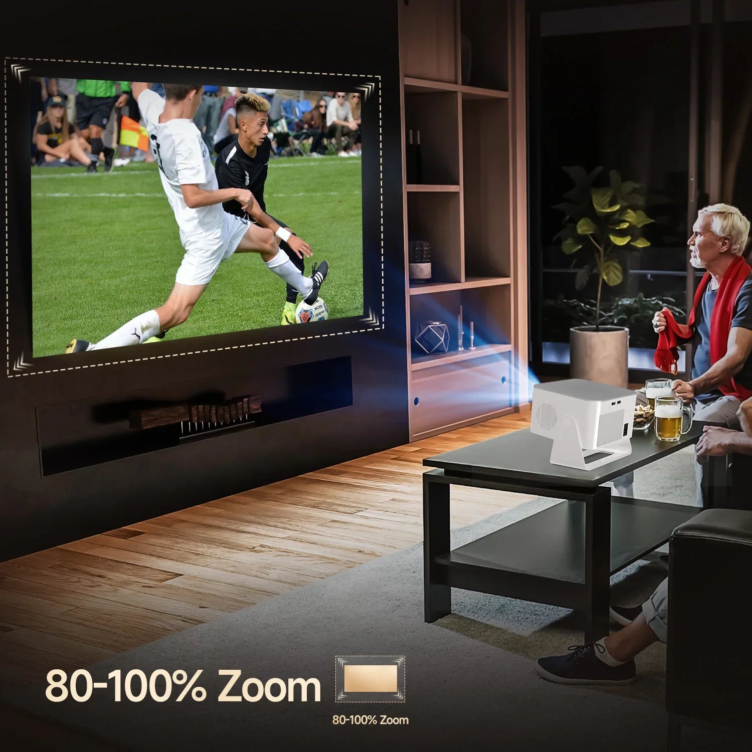 Projektor Magcubic Kino Domowe 4K