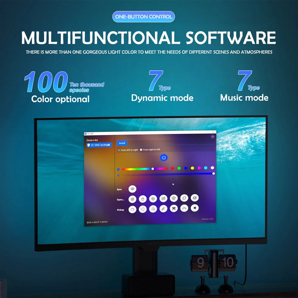 Taśma LED RGB do Monitora