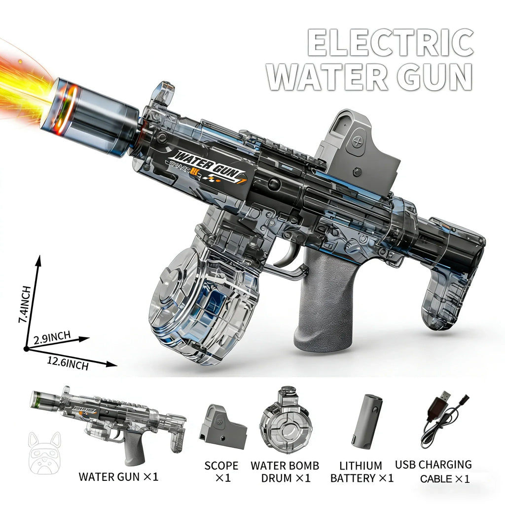 Super Blaster Wodny z Efektem Odrzutu