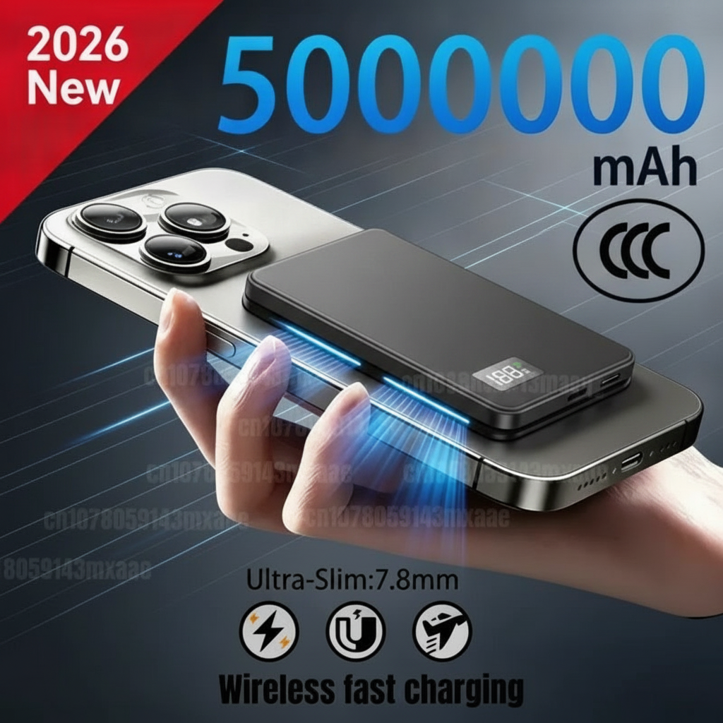 Magnetic Wireless Power Bank