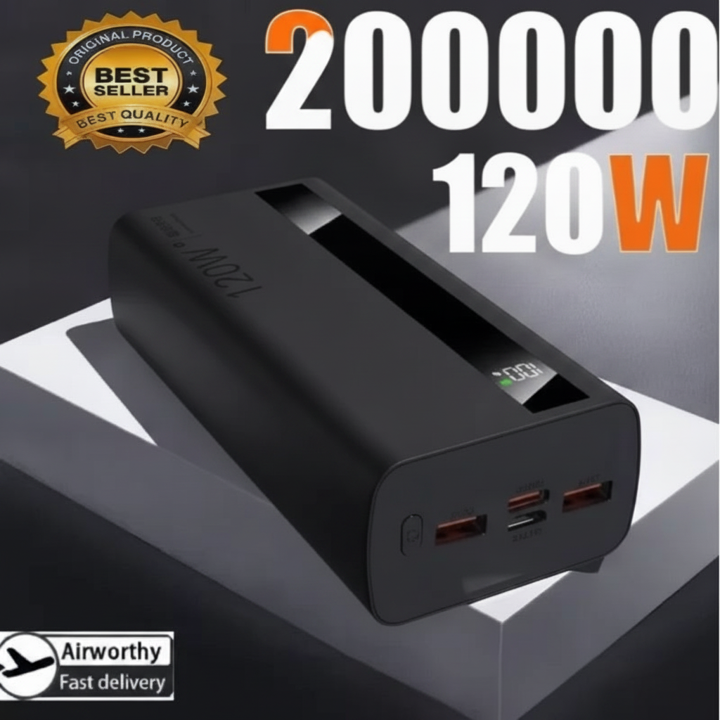 Mega Mocny PowerBank 120W